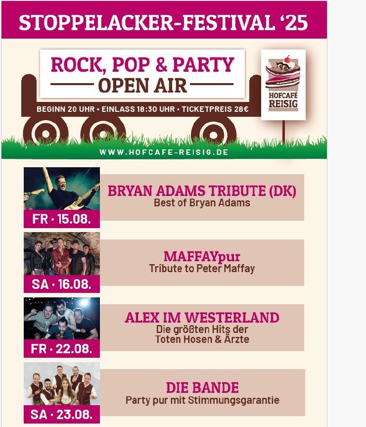 Plakat Stoppelacker 2025